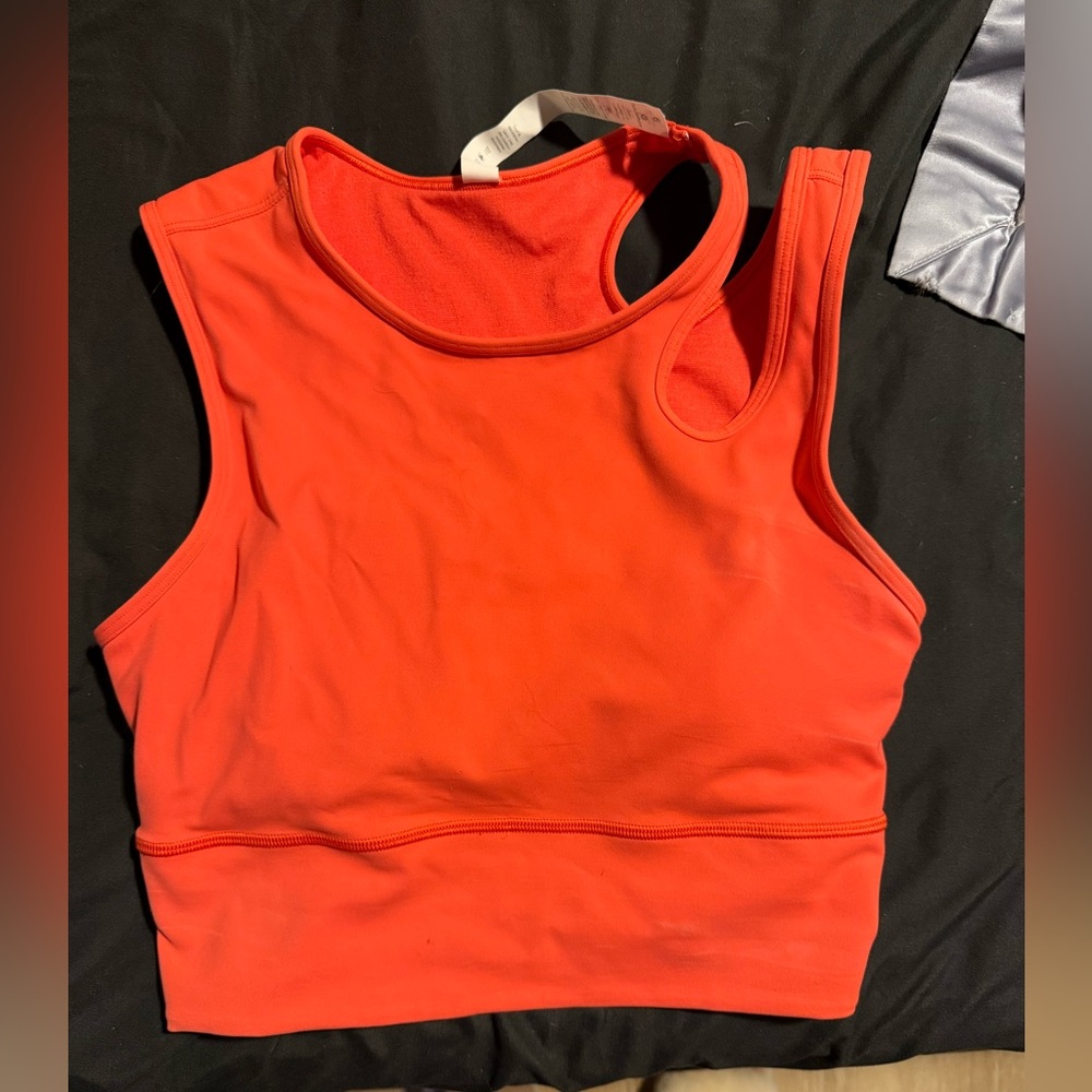 LULULEMON CROPPED PADDED BRA